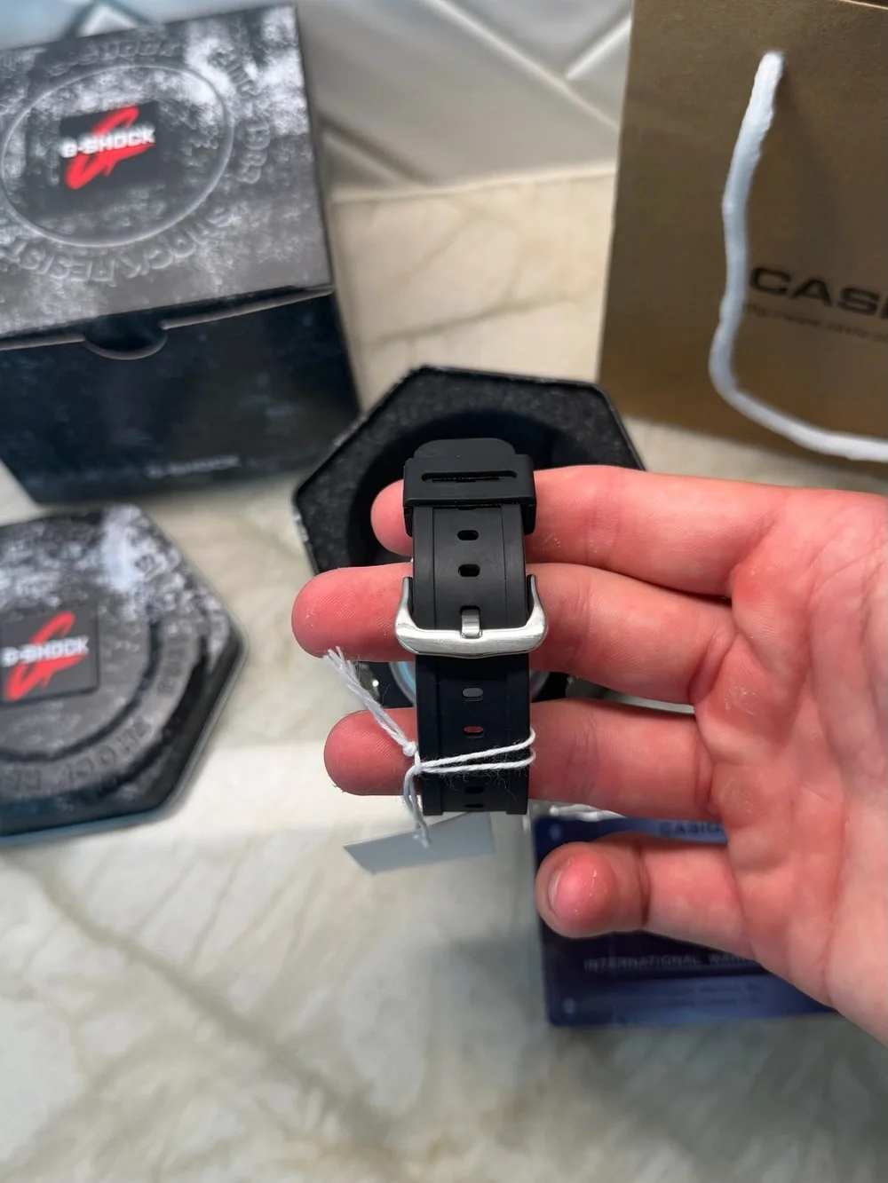 Casio Black G-Shock Men’s Analog-Digital Resin Watch